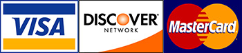 Visa Discovery Mastercard Logos